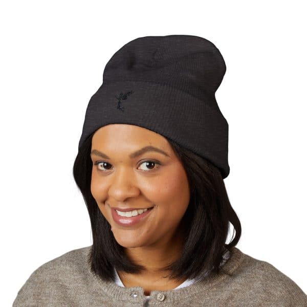 Embroidered Fairy Classic Cuffed Beanie - Winter Fashion Accessory - Image 39