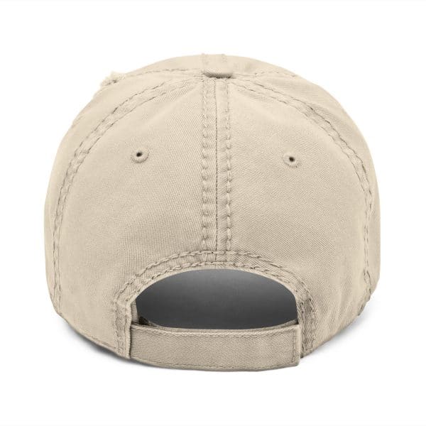 Distressed Dad Hat with Embroidered Design - Casual, Vintage Style for All Occasions - Image 10