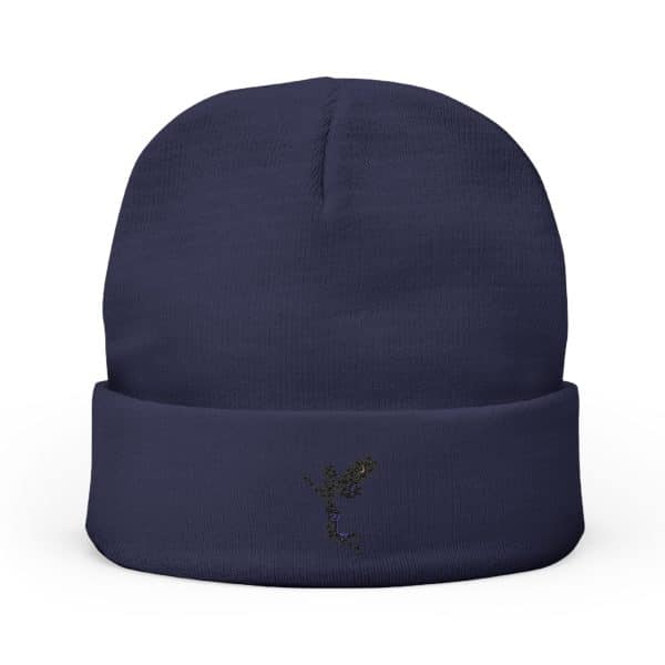 Enchanted Fairy Embroidered Knit Beanie - Cozy Winter Accessory - Image 9