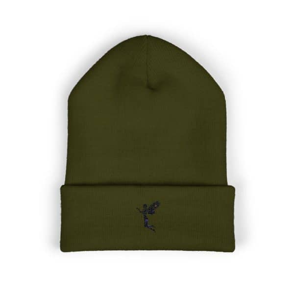 Embroidered Fairy Classic Cuffed Beanie - Winter Fashion Accessory - Image 9