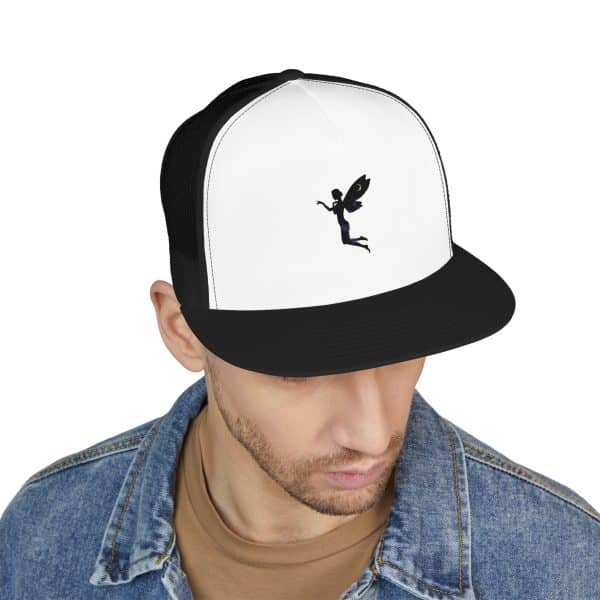 Fairy Embroidered 5 Panel Trucker Cap - Unique Outdoor Style - Image 47