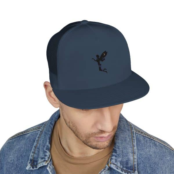 Fairy Embroidered 5 Panel Trucker Cap - Unique Outdoor Style - Image 35