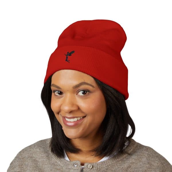 Embroidered Fairy Classic Cuffed Beanie - Winter Fashion Accessory - Image 43