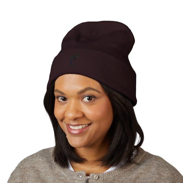 Embroidered Fairy Classic Cuffed Beanie - Winter Fashion Accessory - Image 47