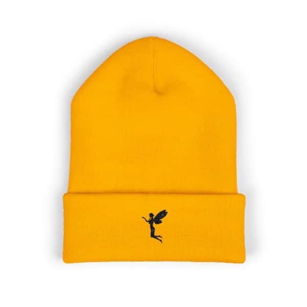 Embroidered Fairy Classic Cuffed Beanie - Winter Fashion Accessory - Image 5