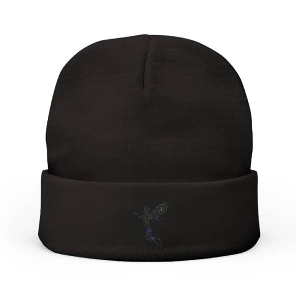 Enchanted Fairy Embroidered Knit Beanie - Cozy Winter Accessory - Image 5