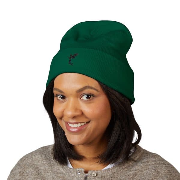 Embroidered Fairy Classic Cuffed Beanie - Winter Fashion Accessory - Image 15