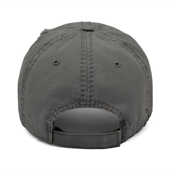 Distressed Dad Hat with Embroidered Design - Casual, Vintage Style for All Occasions - Image 2