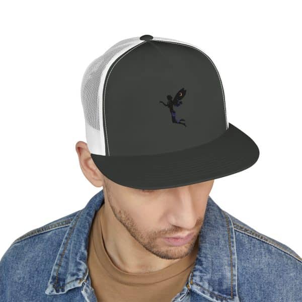 Fairy Embroidered 5 Panel Trucker Cap - Unique Outdoor Style - Image 31