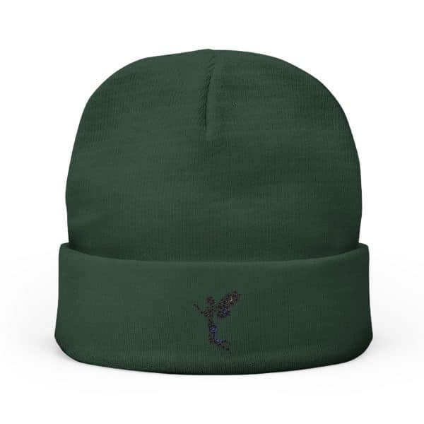 Enchanted Fairy Embroidered Knit Beanie - Cozy Winter Accessory - Image 7
