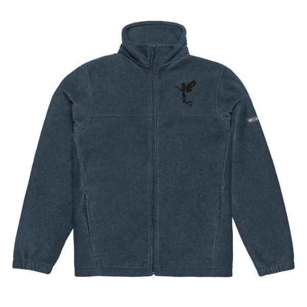 Celestial Fairy Cozy Unisex Columbia Fleece Jacket with Embroidery - Image 3