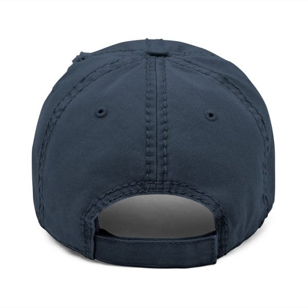 Distressed Dad Hat with Embroidered Design - Casual, Vintage Style for All Occasions - Image 14