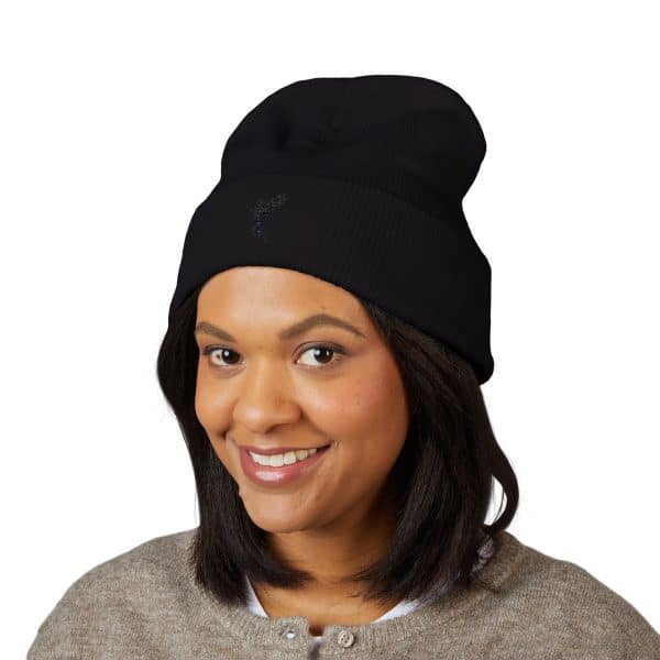 Embroidered Fairy Classic Cuffed Beanie - Winter Fashion Accessory - Image 27