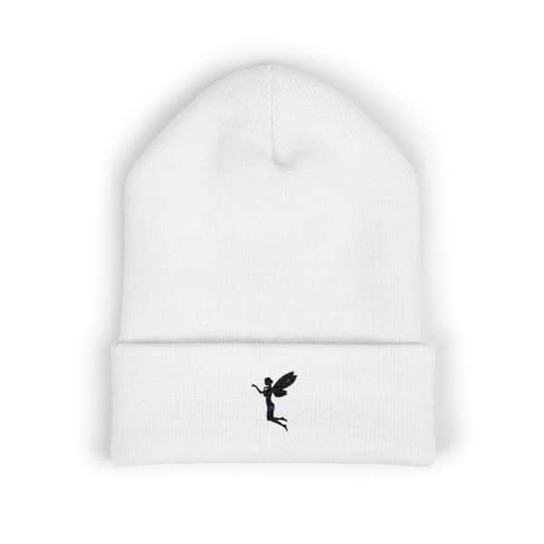 Embroidered Fairy Classic Cuffed Beanie - Winter Fashion Accessory