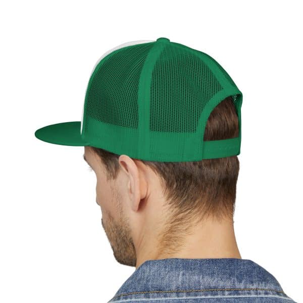 Fairy Embroidered 5 Panel Trucker Cap - Unique Outdoor Style - Image 4