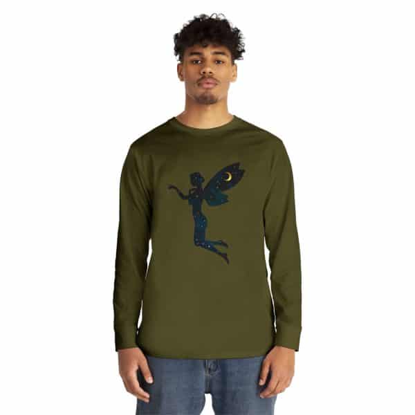 Celestial Fairy Long Sleeve Crewneck Tee - Dreamy Enchantment for Magical Souls - Image 27