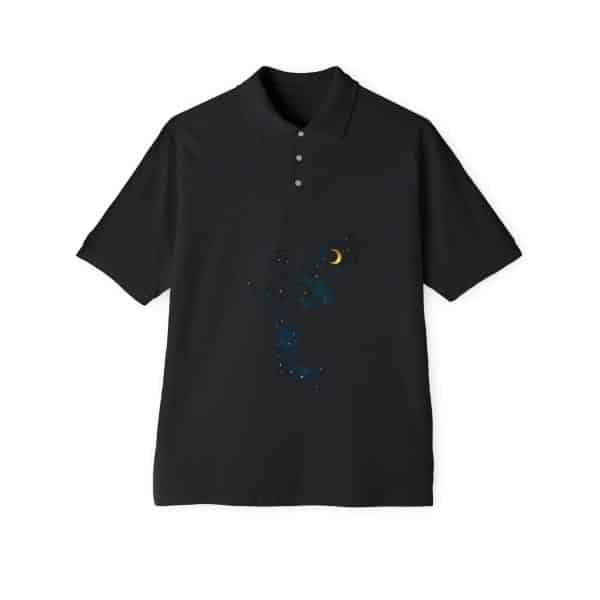 Celestial Fairy Men's Piqué Polo - Image 5