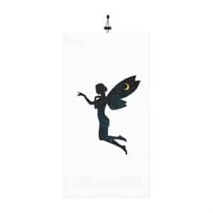 Celestial Fairy Winter Neck Gaiter With Drawstring