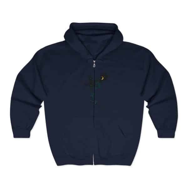 Fairy Design Unisex Zip Hoodie – Cozy Hooded Sweatshirt for Fantasy Lovers - Image 23