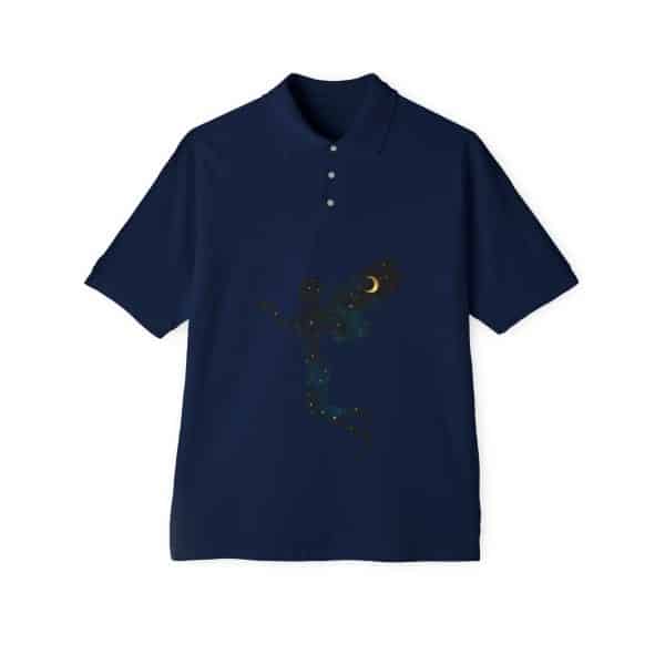 Celestial Fairy Men's Piqué Polo - Image 9