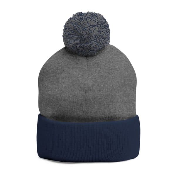 Celestial Fairy Cozy Pom-Pom Knit Cap with Embroidered Design - Image 14