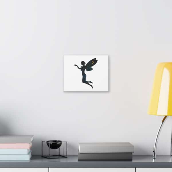 Whimsical Fairy Night Sky Canvas Art - Image 3