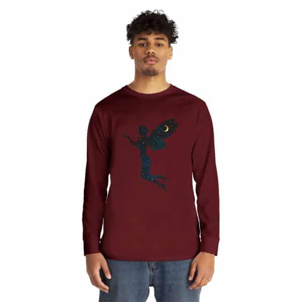 Celestial Fairy Long Sleeve Crewneck Tee - Dreamy Enchantment for Magical Souls - Image 39