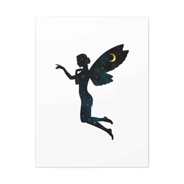 Enchanting Fairy Canvas Wall Art - Celestial Night Design - Image 101