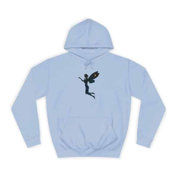 Fairy Design Unisex College Hoodie - Dreamy and Unique Campus Wear - Image 37
