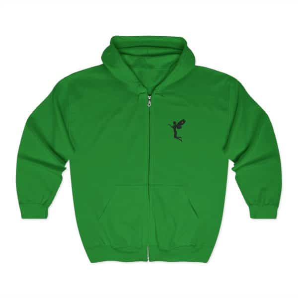Fairy Silhouette Unisex Zip-Up Hoodie - Cozy and Stylish Casualwear - Image 17
