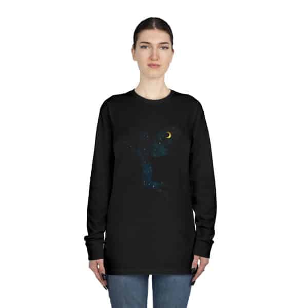 Celestial Fairy Long Sleeve Crewneck Tee - Dreamy Enchantment for Magical Souls - Image 12
