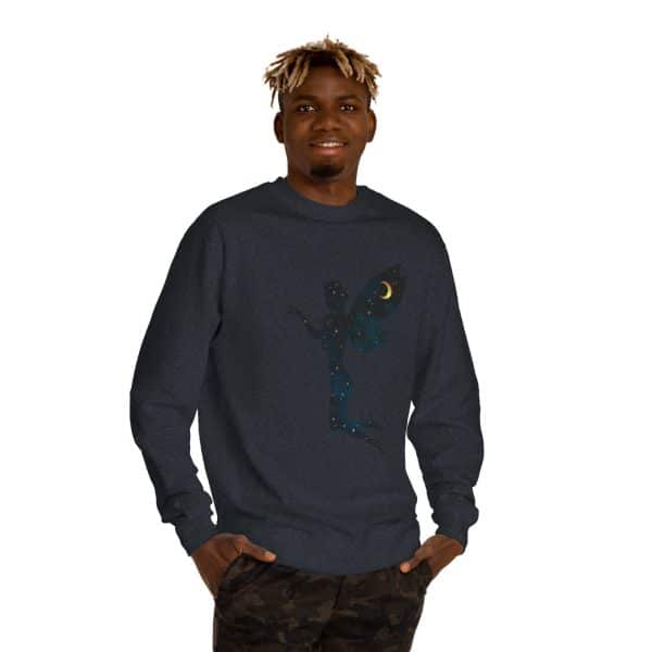 Celestial Fairy Unisex Crew Neck Sweatshirt - Magical Night Vibes - Image 31