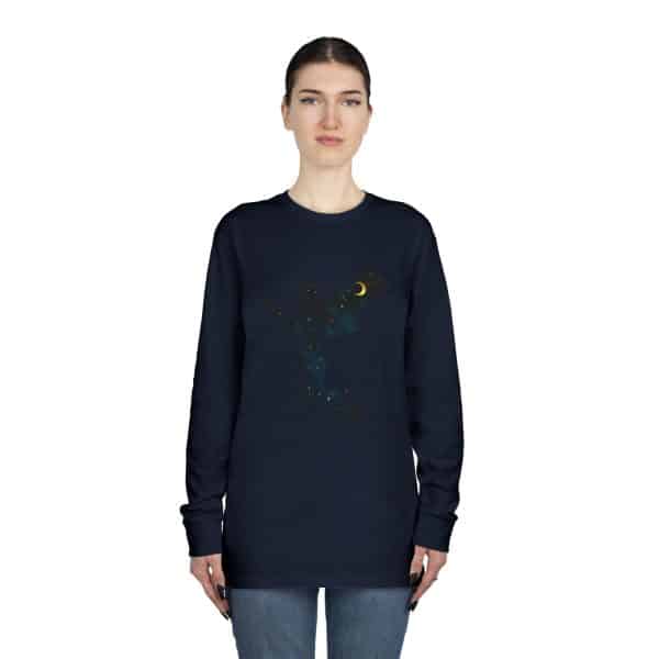 Celestial Fairy Long Sleeve Crewneck Tee - Dreamy Enchantment for Magical Souls - Image 36