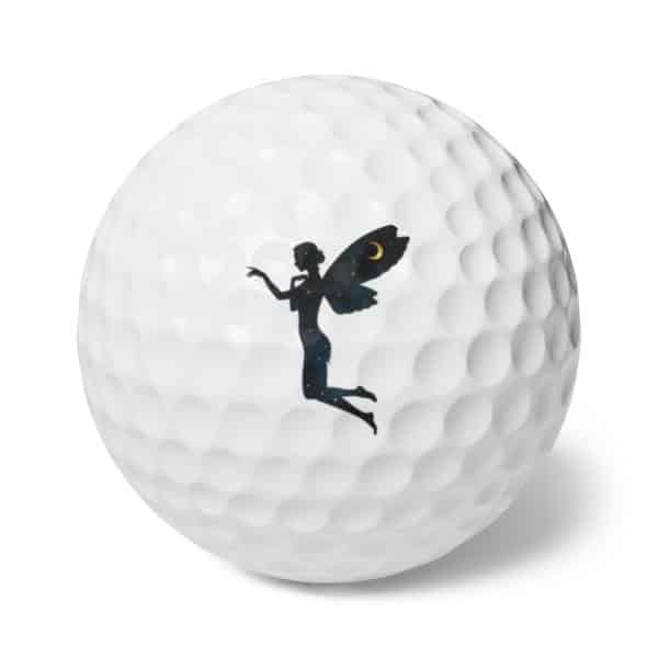Fairy-Themed Golf Balls - 6 Pack for Golf Lovers
