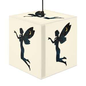 Whimsical Fairy Light Cube Lamp - Enchanting Night Sky Decor