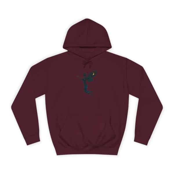 Fairy Design Unisex College Hoodie - Dreamy and Unique Campus Wear - Image 65