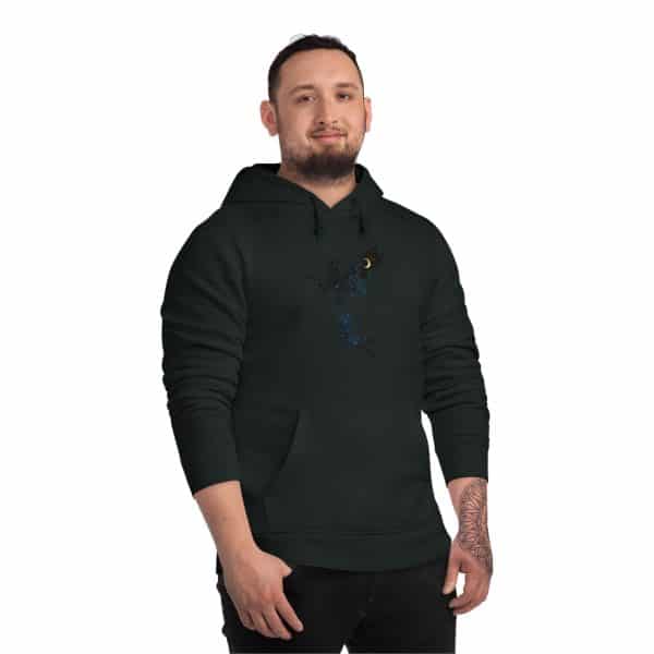 Cosmic Drummer Unisex Hoodie - Perfect Gift for Musicians and Music Lovers - Image 3
