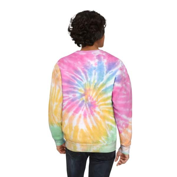 Celestial Fairy Unisex Tie-Dye Sweatshirt - Image 12