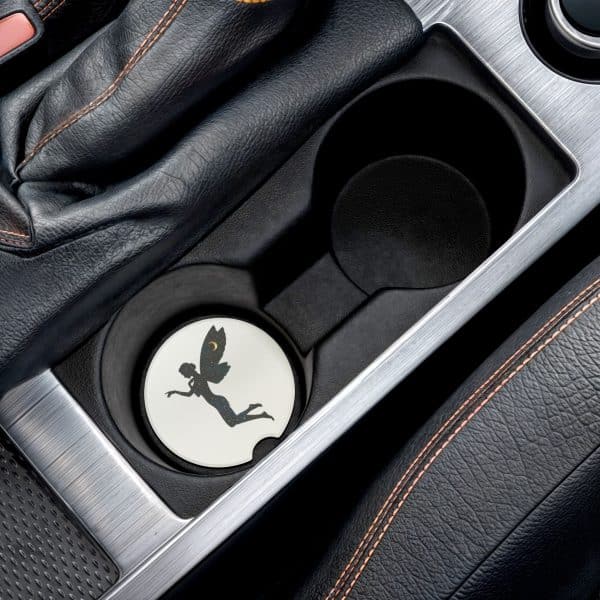 Celestial Fairy Soapstone Car Coaster - Magical Decorative Accent for Car Interiors - Image 4