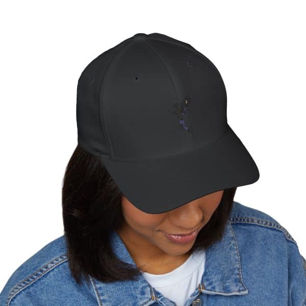 Fairy Embroidered Closed-Back Cap - Stylish & Trendy - Image 39