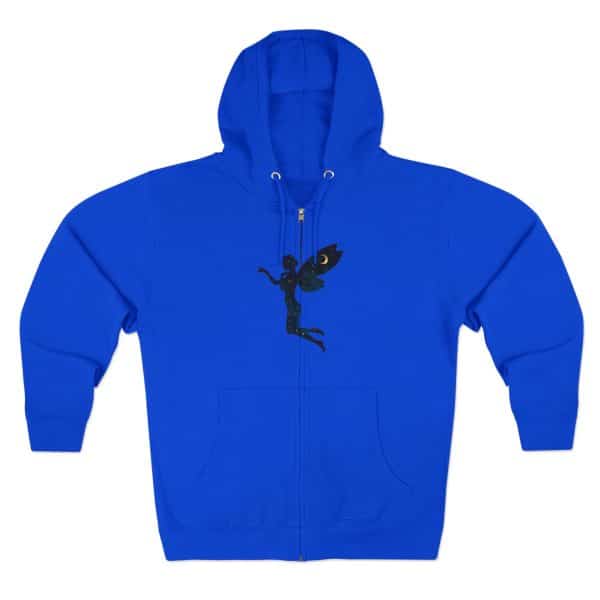 Enchanted Fairy Unisex Zip Hoodie | Magical Cozy Apparel for Fantasy Lovers - Image 17