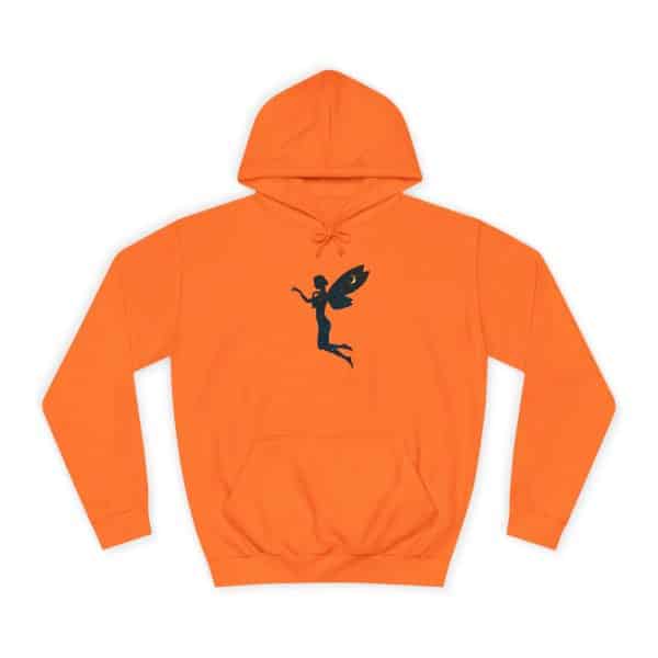 Fairy Design Unisex College Hoodie - Dreamy and Unique Campus Wear - Image 9