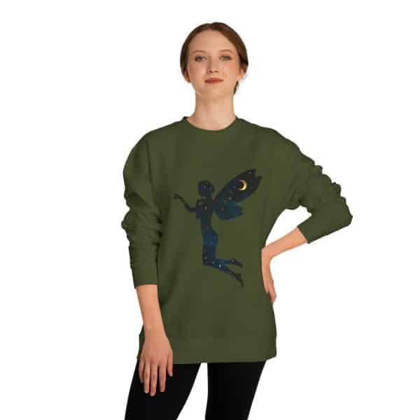 Celestial Fairy Unisex Crew Neck Sweatshirt - Magical Night Vibes - Image 16