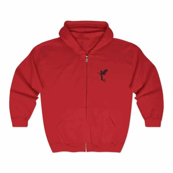 Fairy Silhouette Unisex Zip-Up Hoodie - Cozy and Stylish Casualwear - Image 21