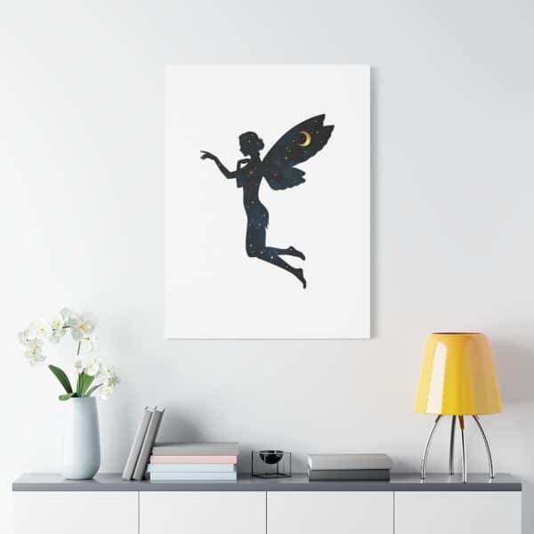 Enchanting Fairy Canvas Wall Art - Celestial Night Design - Image 103