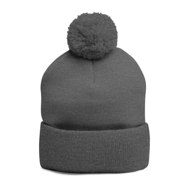 Celestial Fairy Cozy Pom-Pom Knit Cap with Embroidered Design - Image 12