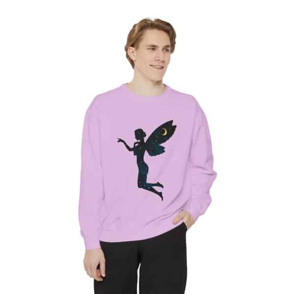Celestial Fairy Unisex Garment-Dyed Sweatshirt - Cozy and Dreamy Style - Image 67