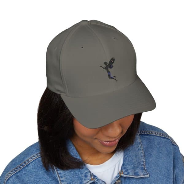 Fairy Embroidered Closed-Back Cap - Stylish & Trendy - Image 19