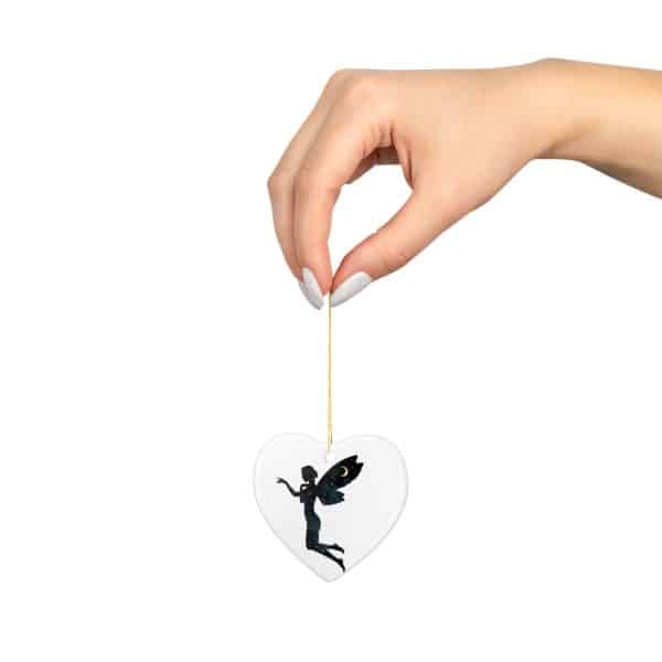 Enchanting Fairy Ceramic Ornaments – Two-Sided Holiday Decor - Image 6