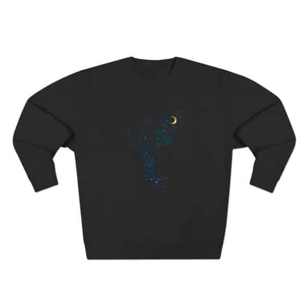 Celestial Fairy Unisex Crewneck Sweatshirt - Dreamy Night Sky Design - Image 9